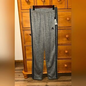 *NWT* Charcoal Grey Adidas Sweatpants. Size Boys Large!